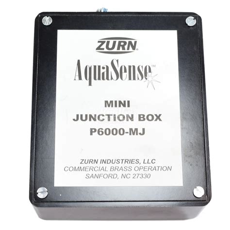 zurn mini junction box|Zurn P6000.